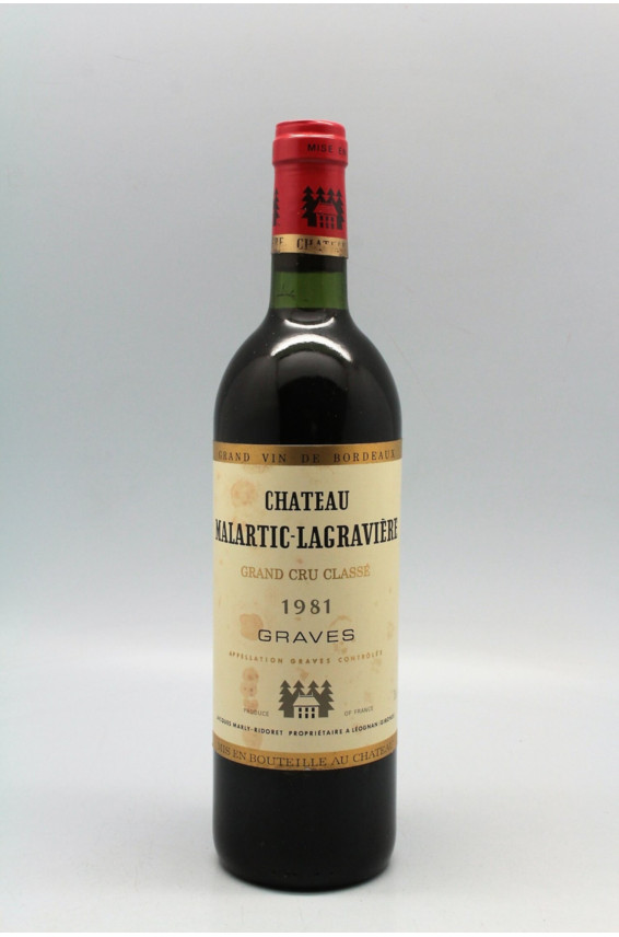 Malartic Lagravière 1981 - PROMO -5% !