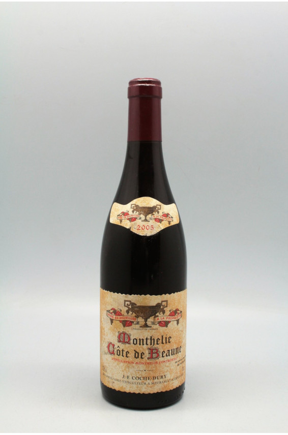 Coche Dury Monthélie Côte de Beaune 2005 rouge