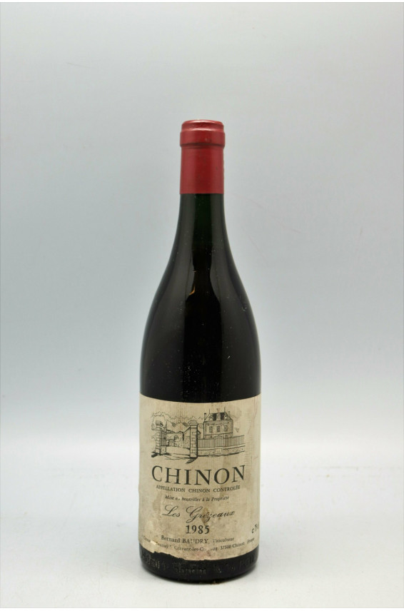 Bernard Baudry Chinon Les Grézeaux 1985