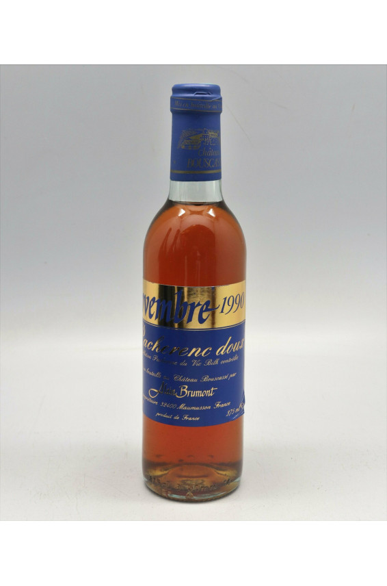 Bouscassé Pacherenc du Vic Bilh Novembre 1990 37.5cl