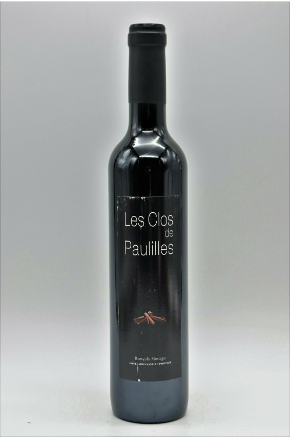 Les Clos de Paulilles Banyuls Rimage 2009 50cl