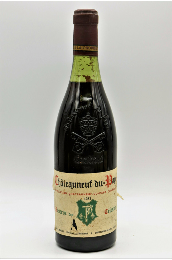 Henri Bonneau Châteauneuf du Pape Cuvée des Célestins 1983