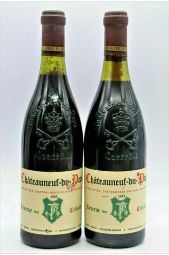 Henri Bonneau Châteauneuf du Pape Cuvée des Célestins 1983