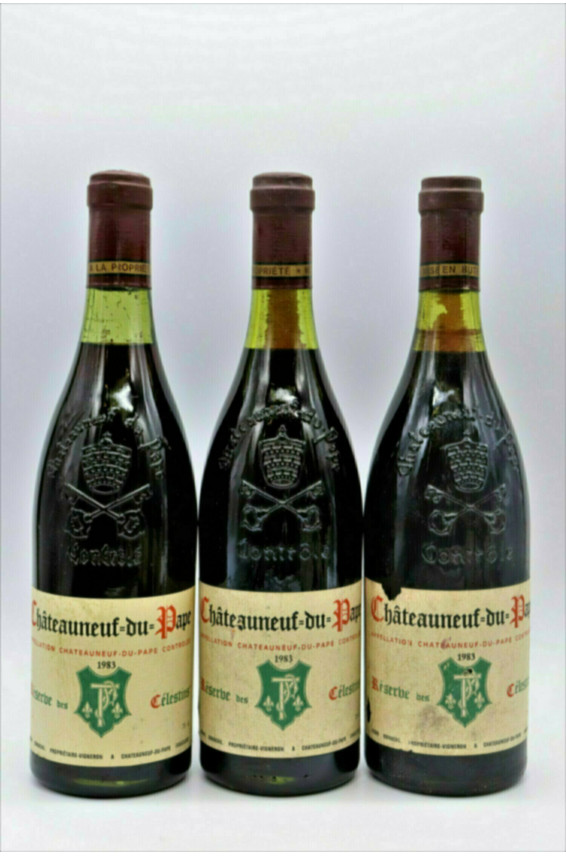 Henri Bonneau Châteauneuf du Pape Cuvée des Célestins 1983