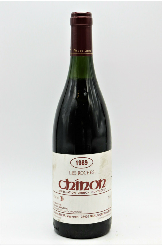 Alain et Jérôme Lenoir Chinon Les Roches 1989