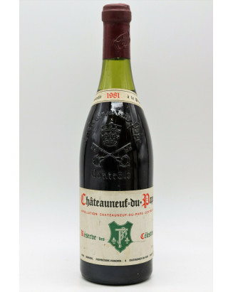 Henri Bonneau Châteauneuf du Pape Réserve des Célestins 1981 -10% DISCOUNT !