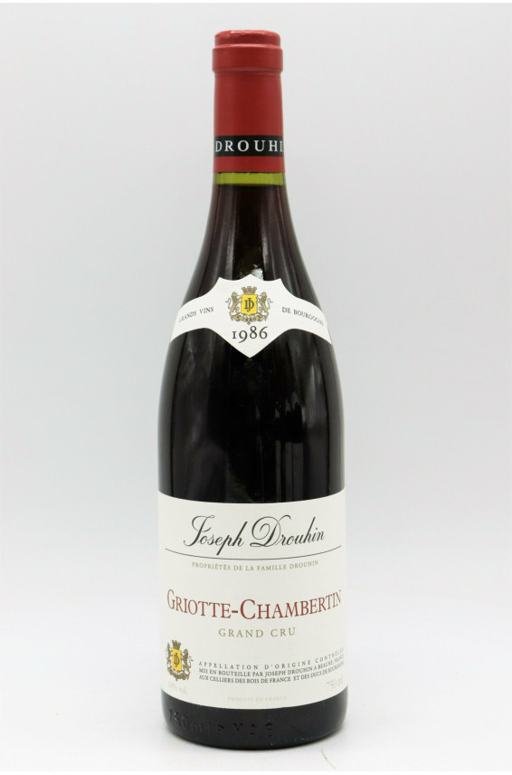 Joseph Drouhin Griotte Chambertin 1986