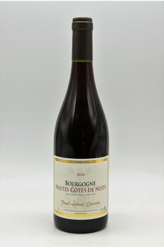 Paul Henri Lacroix Hautes Côte de Nuits 2018