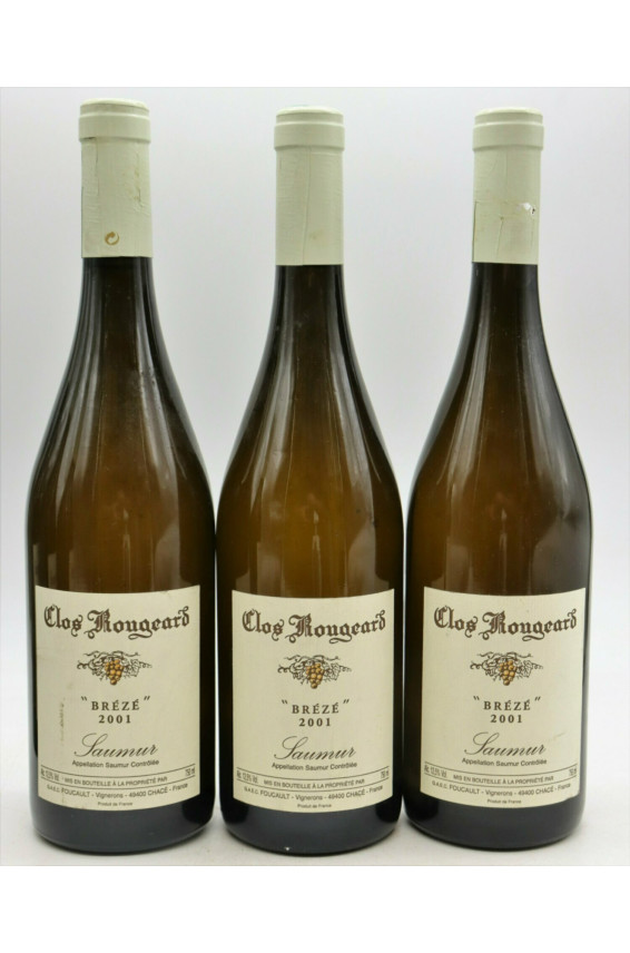 Clos Rougeard Saumur Brézé 2001