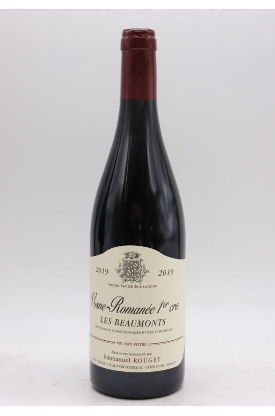 Emmanuel Rouget Vosne Romanée 1er cru Beaumonts 2019