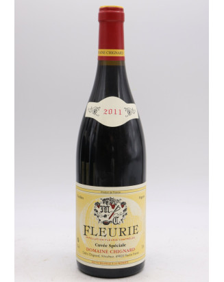 Chignard Fleurie Cuvée Spéciale 2011